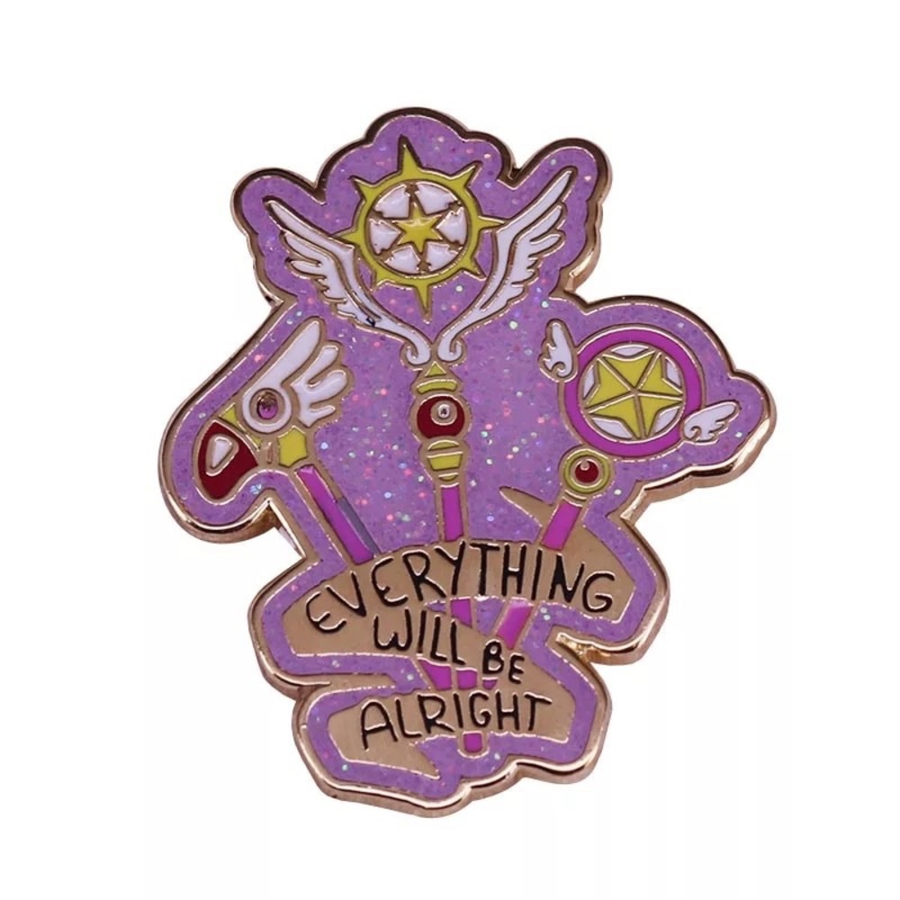 Cardcaptor Sakura Invincible Spell Enamel Pin